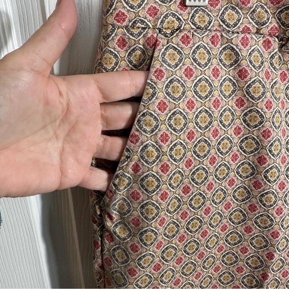 Lands' End patterned jeans, 16, fit 2, straight leg, cotton blend - Picture 6 of 11